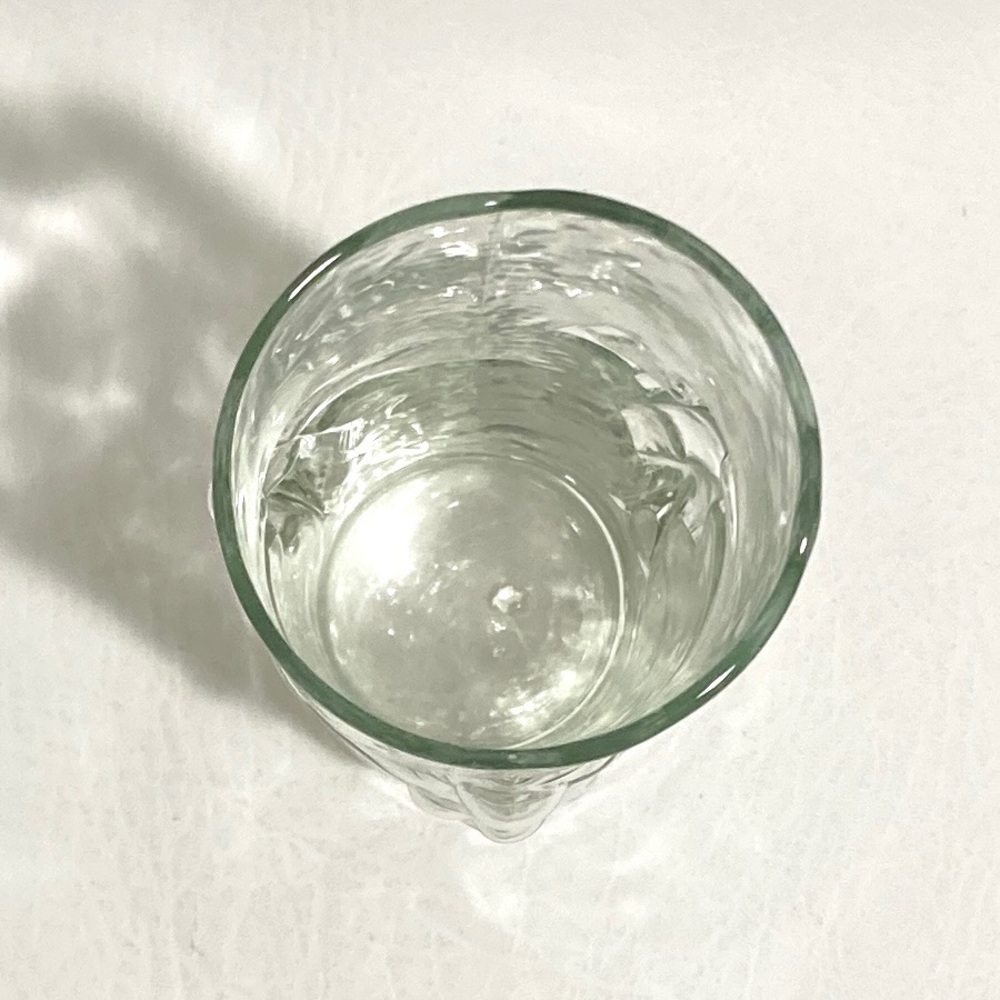 Vintage 1978 Libbey La Femme Tumbler Vase Clear - Picture 6 of 6